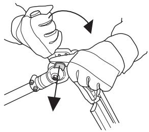 HUSQVARNA 325 HE3 X - Position de transport - 3