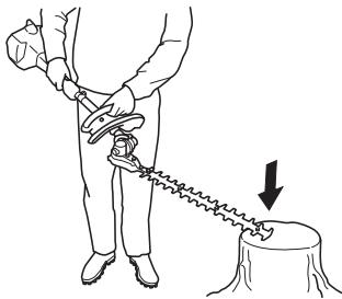 HUSQVARNA 325 HE3 X - Modification de l'angle du taille-haie - 3