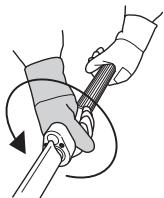 HUSQVARNA 325 HE3 X - Transportstellung - 2