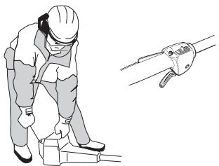 HUSQVARNA 325 HE3 X - Gashebelsperre - 5