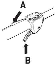 HUSQVARNA 325 HE3 X - Blocage de l'accélération - 1