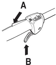 HUSQVARNA 325 HE3 X - Gashebelsperre - 1