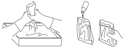 HUSQVARNA 325 HE3 X - Huilage du filtre à air - 2