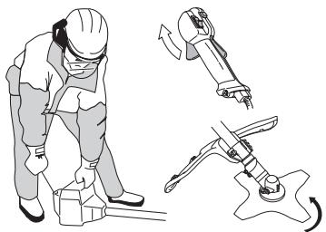 HUSQVARNA 335 FR - Gashendelvergrendeling - 4