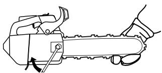 HUSQVARNA 338 XPT - Fitting the bar and chain - 7