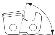 HUSQVARNA 338 XPT - General information on sharpening cutting teeth - 4