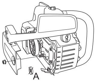 HUSQVARNA 338 XPT - Fitting the bar and chain - 4