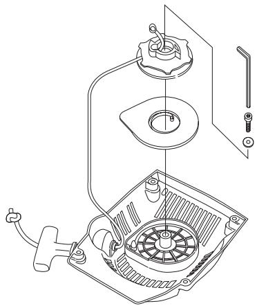 HUSQVARNA 338 XPT - Changing a broken recoil spring - 2