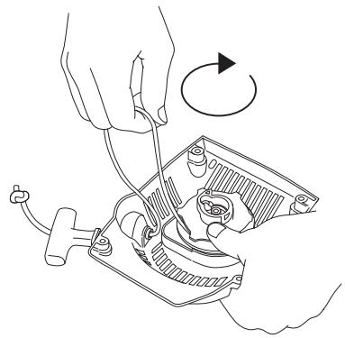 HUSQVARNA 338 XPT - Tensioning the recoil spring - 1