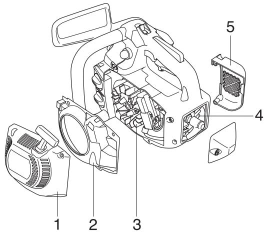 HUSQVARNA 338 XPT - Cooling system - 3