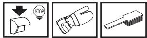 HUSQVARNA 340 - Protection de la main droite - 1