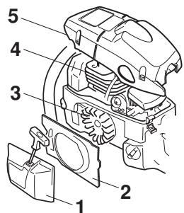 HUSQVARNA 340 - Système de refroidissement - 2