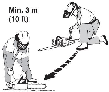 HUSQVARNA 340 - Sécurité carburant - 1