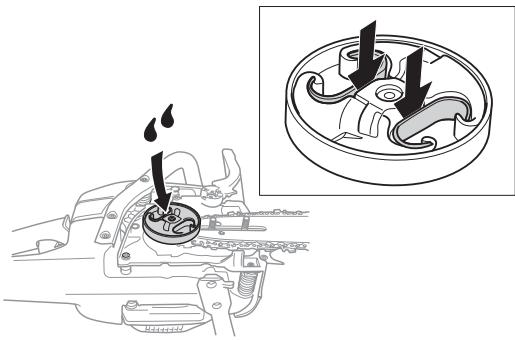 HUSQVARNA 340 E - Needle bearing lubrication - 2