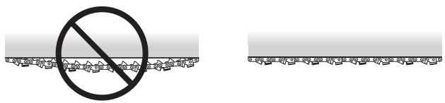 HUSQVARNA 340 E - Sharpening cutting teeth - 3