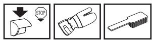 HUSQVARNA 340 E - Right hand guard - 1