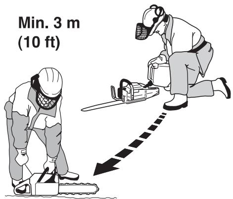 HUSQVARNA 340 E - Fuel safety - 1