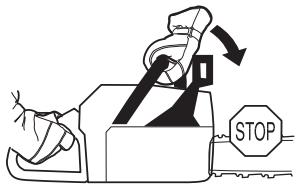 HUSQVARNA 340 E - STARTING AND STOPPING - 2