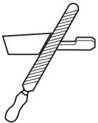 HUSQVARNA 340 E - Saw chain filing and file gauges - 5