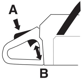 HUSQVARNA 340 E - Throttle lockout - 1