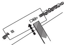 HUSQVARNA 340 E - Adjustment of depth gauge setting - 3