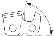 HUSQVARNA 340 E - General information on sharpening cutting teeth - 4