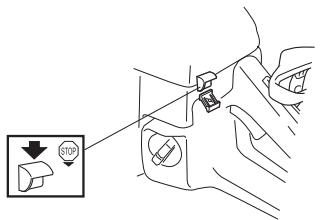 HUSQVARNA 345 E - Stop switch - 1