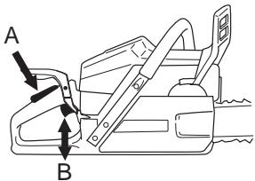 HUSQVARNA 345 E - Throttle lockout - 1