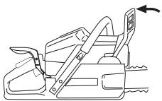 HUSQVARNA 345 E - STARTING AND STOPPING - 2
