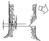 HUSQVARNA 345 E - Felling cut - 1