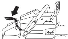 HUSQVARNA 345 E - Chain brake and front hand guard - 13