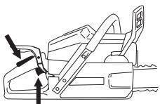 HUSQVARNA 345 E - STARTING AND STOPPING - 1