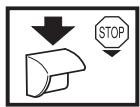 HUSQVARNA 345 E - Symbols in the operator's manual: - 1