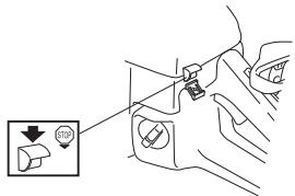HUSQVARNA 345 E - Stop switch - 2
