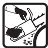 HUSQVARNA 345 E - Symbols on the machine: - 4