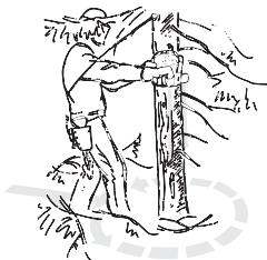 HUSQVARNA 345 E - Clearing the trunk and preparing your retreat - 1