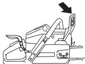 HUSQVARNA 345 E - Chain brake and front hand guard - 6