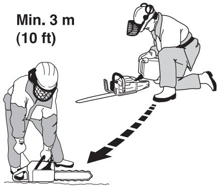 HUSQVARNA 353 - Sécurité carburant - 1
