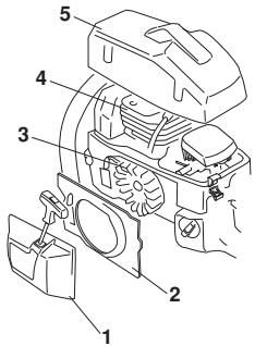 HUSQVARNA 353 - Système de refroidissement - 2