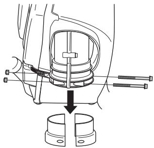 HUSQVARNA 356 BT X - Blasrohr und Bedienhebel montieren - 1