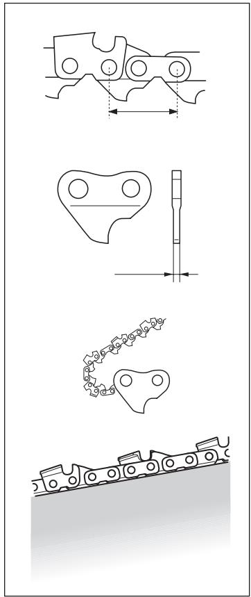 HUSQVARNA 371 XP - Saw chain - 1