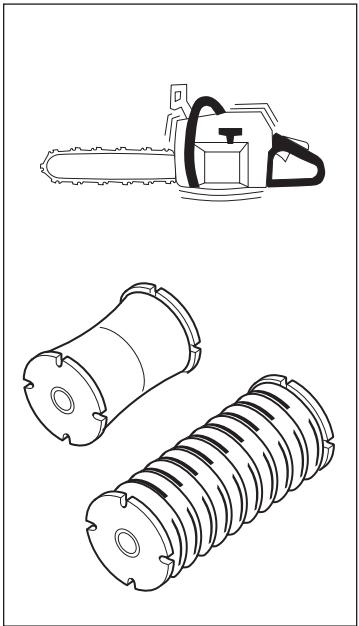 HUSQVARNA 371 XP - Vibration damping system - 4