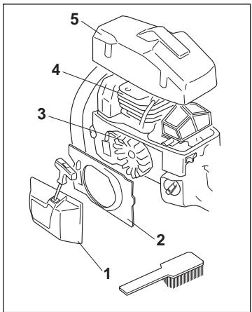 HUSQVARNA 371 XP - Cooling system - 2