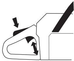 HUSQVARNA 385 XP - Throttle lockout - 4