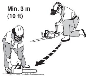 HUSQVARNA 385 XP - Fuel safety - 1