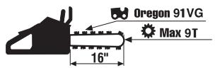 HUSQVARNA 385 XP - Symbols in the operator's manual: - 8
