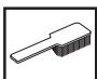 HUSQVARNA 440 E TRIOBRAKE - Chain brake and front hand guard Checking brake band wear - 2