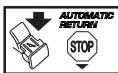 HUSQVARNA 440 E TRIOBRAKE - Chain brake and front hand guard Checking brake band wear - 1