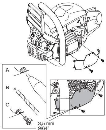 HUSQVARNA 576 XP AUTO TUNE - Température de -5°C ou moins: - 2