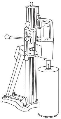 HUSQVARNA DM 330 - Perforación con soporte - 1